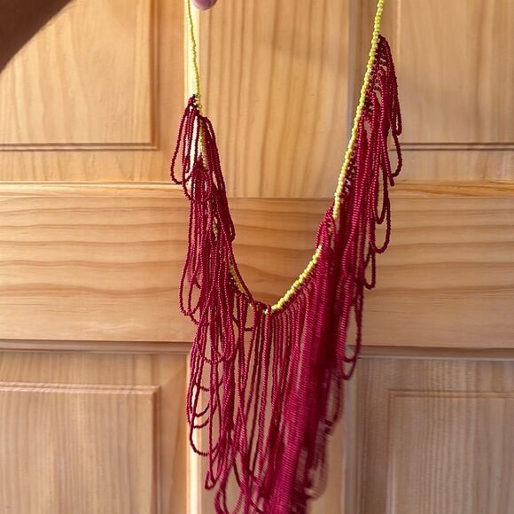 Colombian beaded necklace - Picture 1 of 3